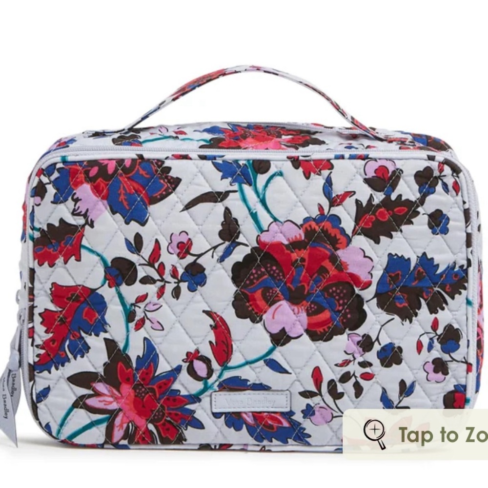 VB Large Blush & Brush Case Sig Cotton NWT